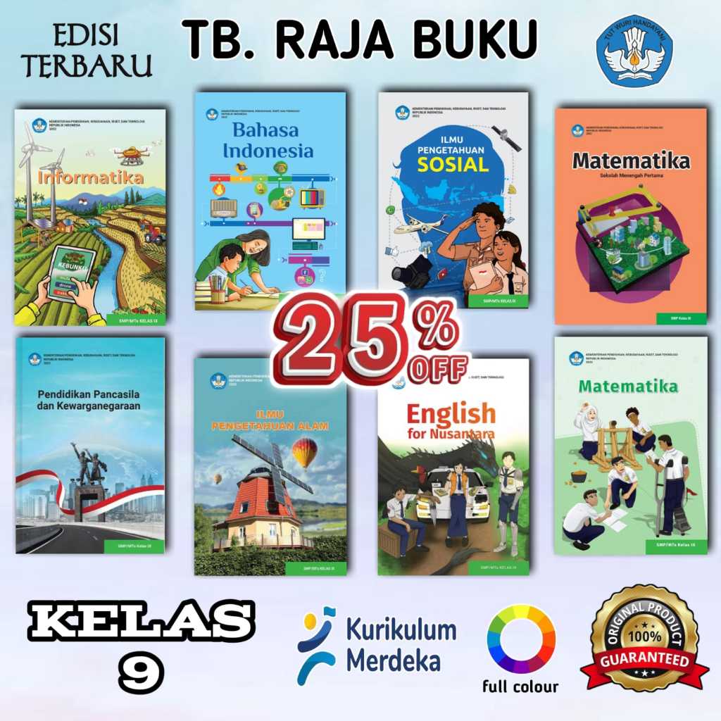 Jual BUKU SISWA KELAS 9 SMP/MTS KURIKULUM MERDEKA | Shopee Indonesia