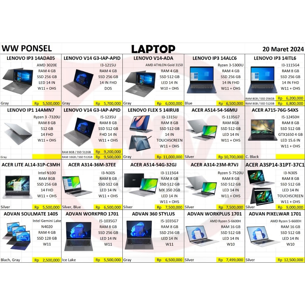 Jual Laptop Acer Garansi Resmi | Shopee Indonesia