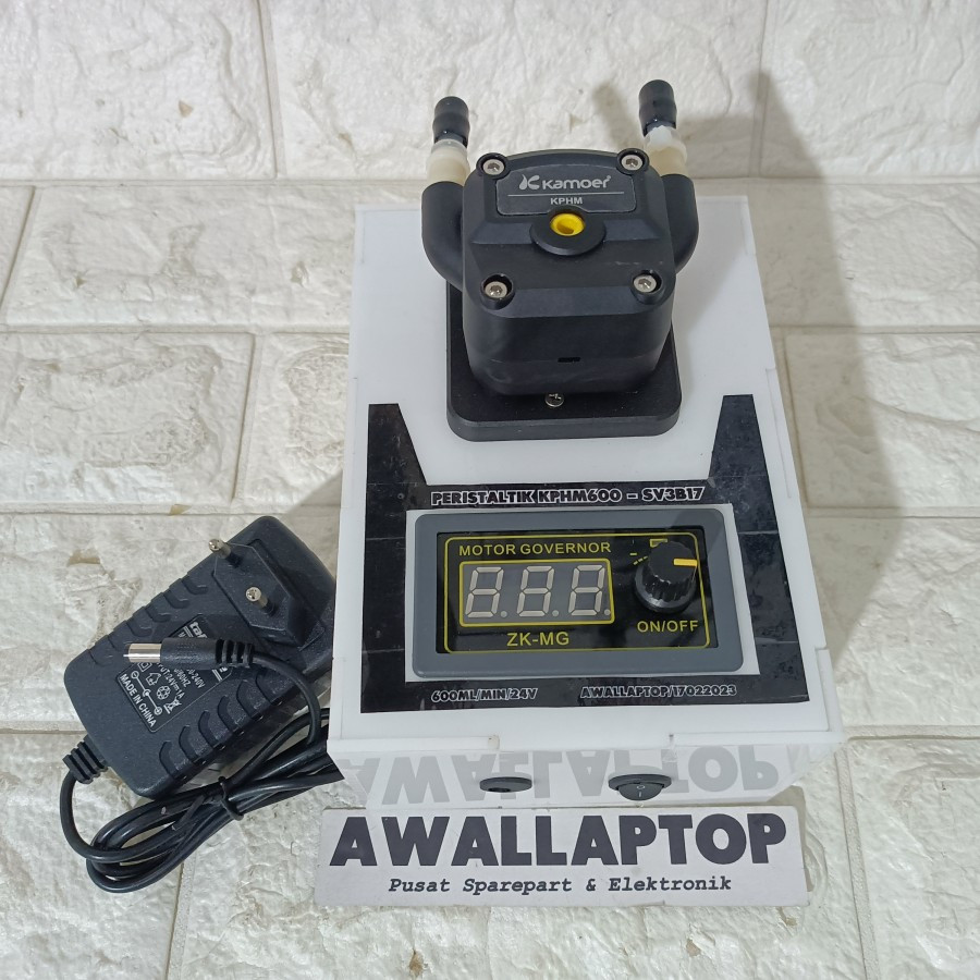 Peristaltische pomp 12 V gelijkstroom, borstelmotor