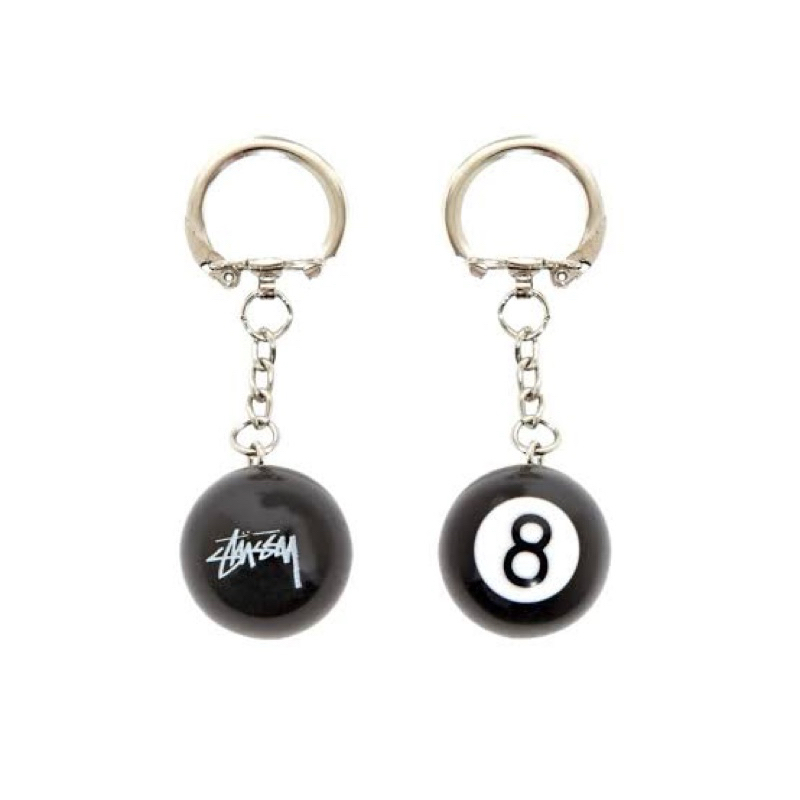 stussy 8ball keychain from stussy japan original