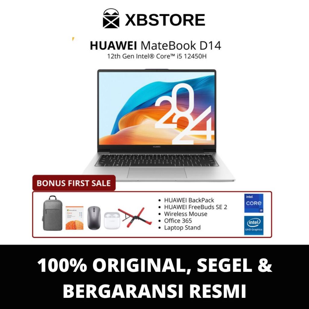 Jual Huawei Matebook D14 12th Gen Intel® Core™ I5 12450h 8gb Ram 512gb Ssd Shopee Indonesia