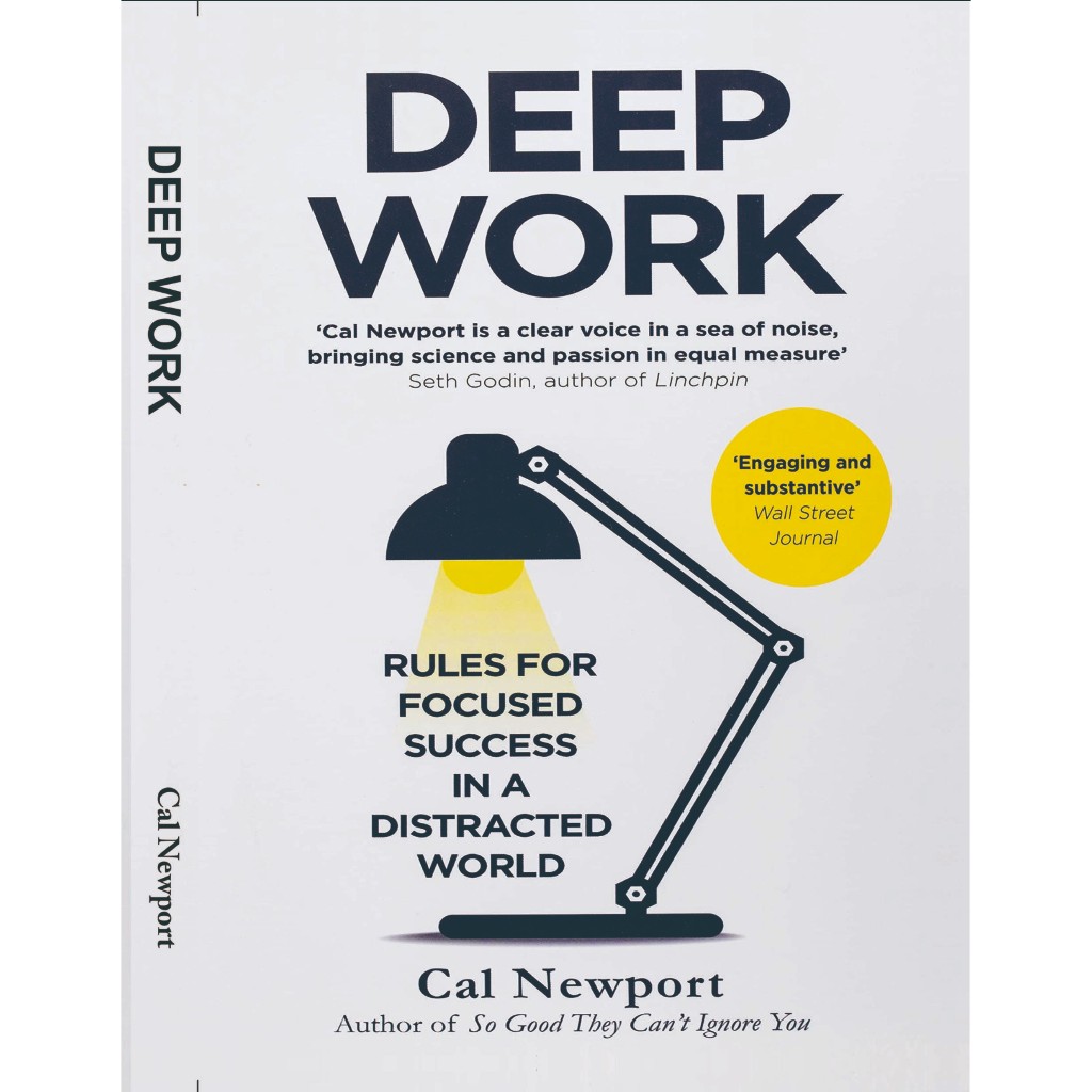 Jual Buku Deep Work By Cal Newport (English) Cover Putih | Shopee Indonesia