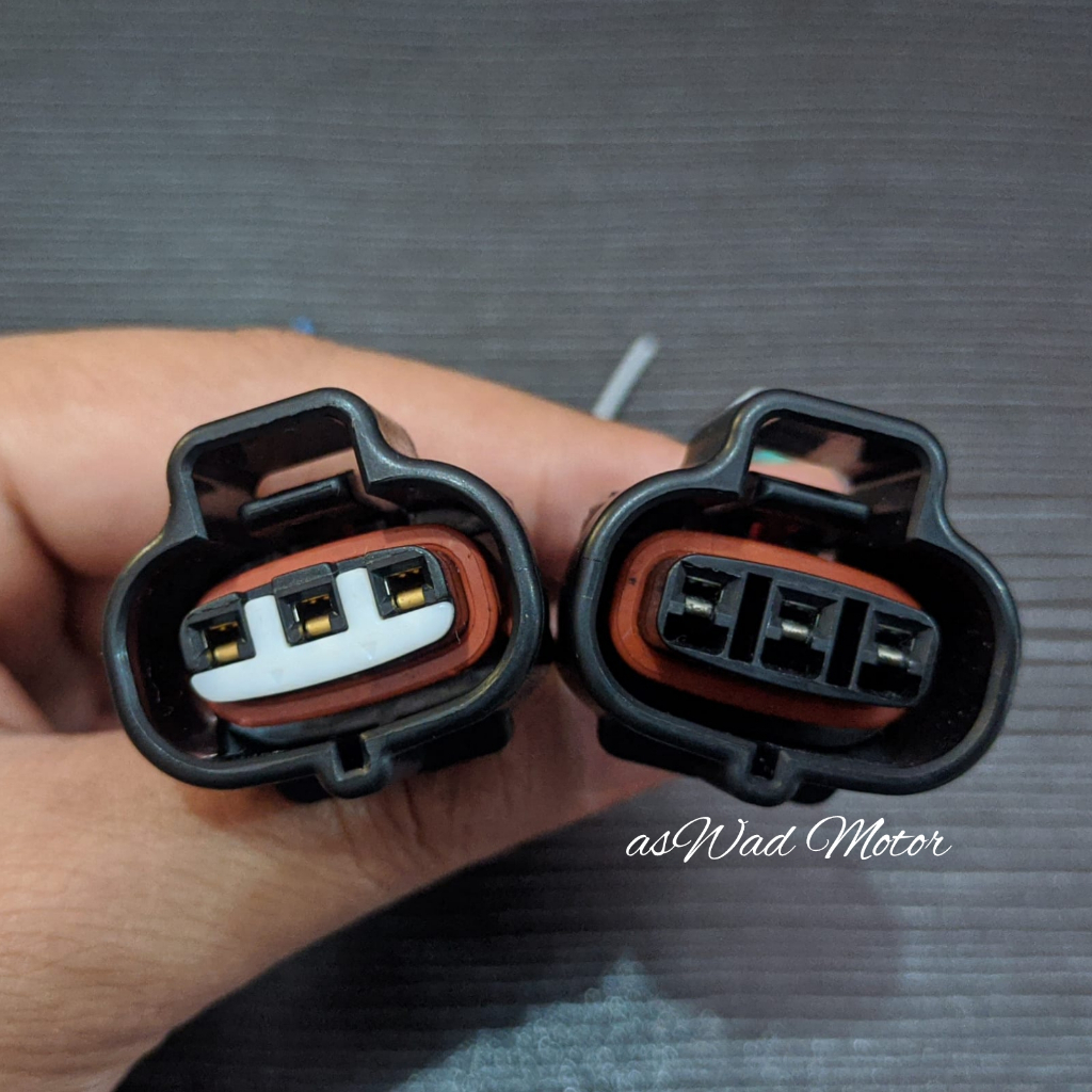 Jual SOCKET MAP SENSOR TOYOTA INNOVA FORTUNER HIACE DISEL HILUX / SOKET SENSOR MAP/SOKET 3 PIN