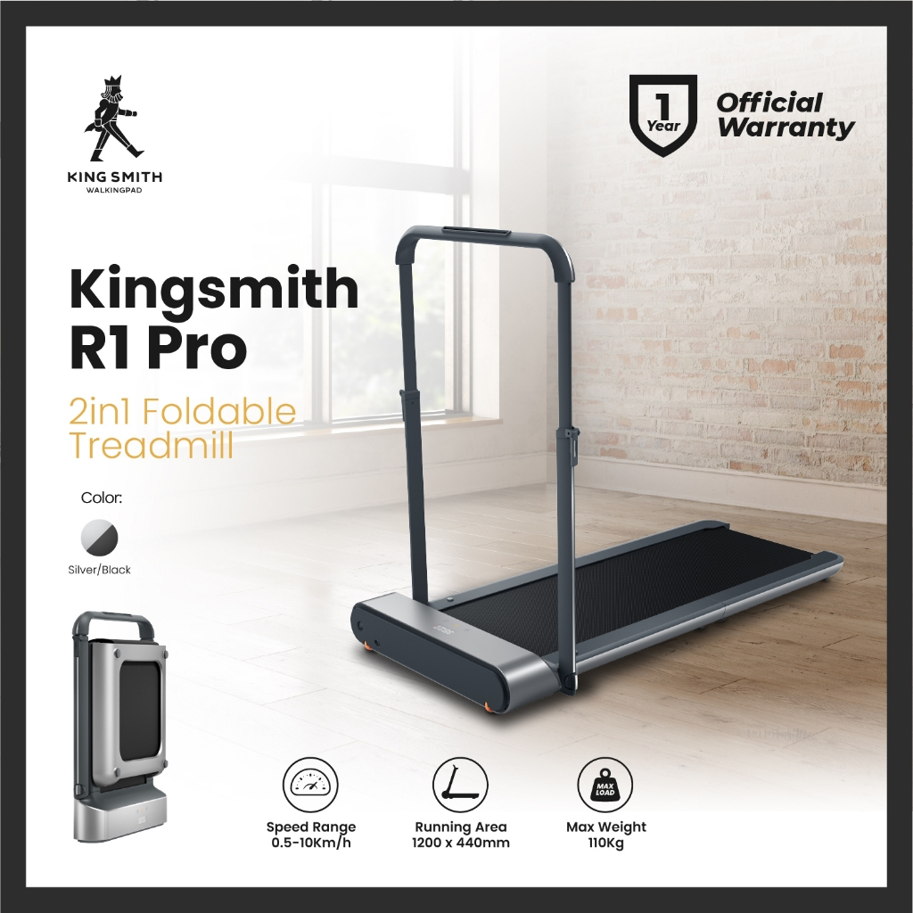 Jual Kingsmith Walkingpad R1 PRO 2in1 Fitness Treadmill | Shopee Indonesia