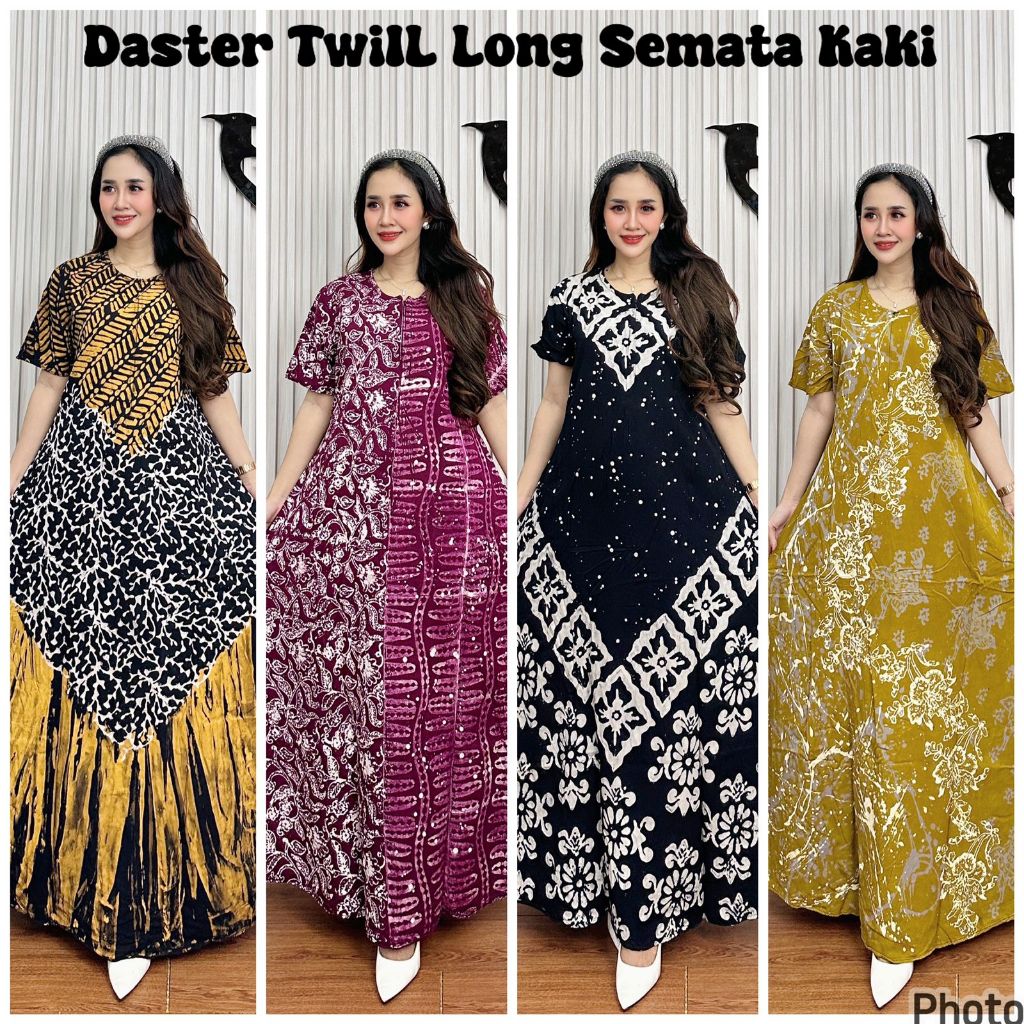 Jual [JDT] - Daster Twill Ori Semata Kaki / Daster Long Cap Malaman