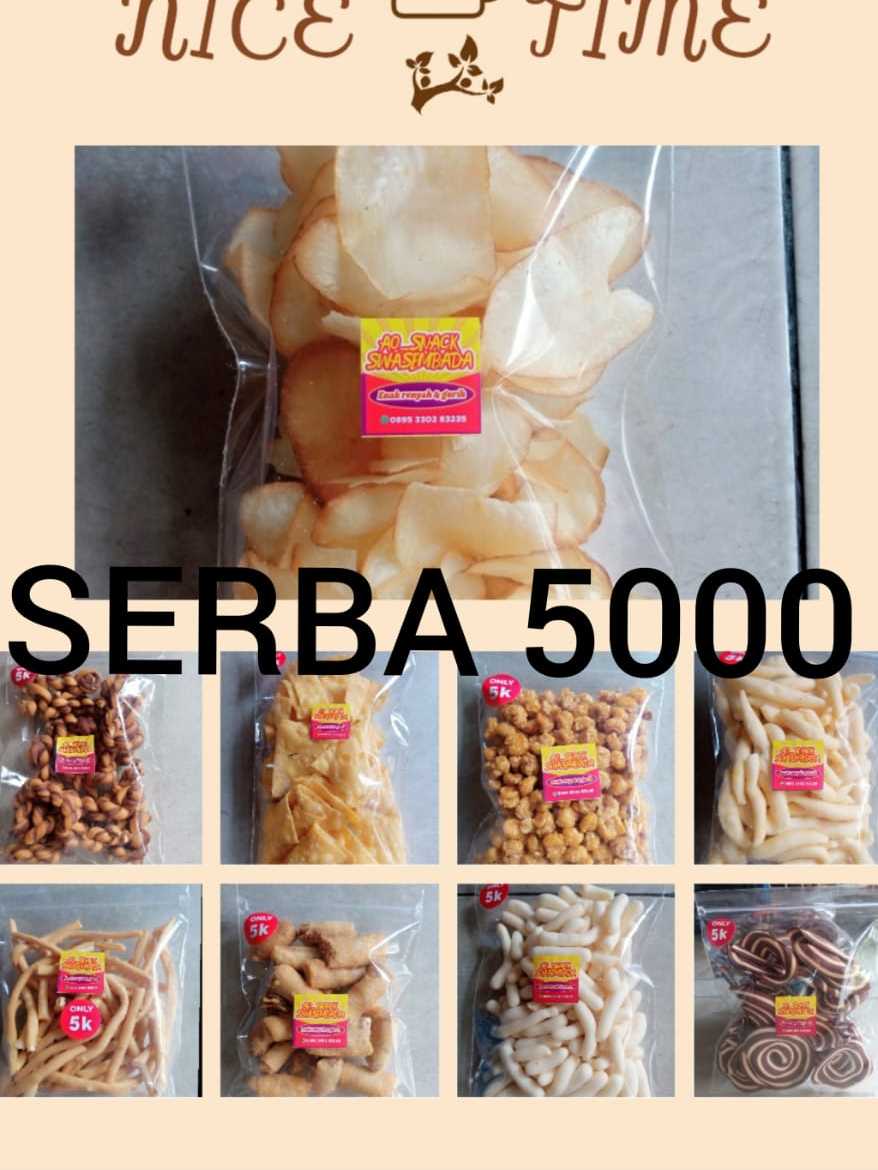 Jual Jajanan Asin Gurih Serba Lima Ribu Snack Serba Jajanan Viral Serba Shopee Indonesia