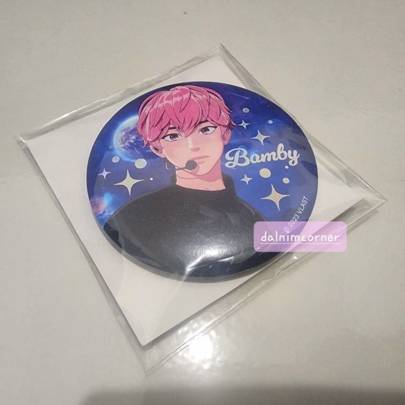 Jual Pin Badge PLAVE x ANIPLUS TSS WFY Bamby Eunho Noah