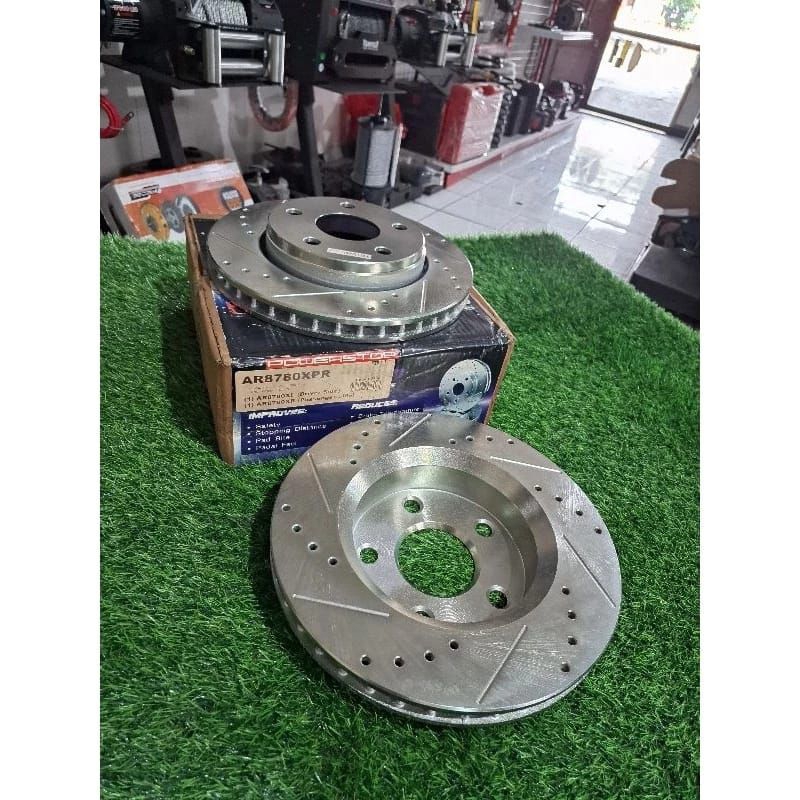 Jual POWERSTOP AR8780XPR CAKRAM DEPAN FRONT DISC BRAKE JEEP WRANGLER JK