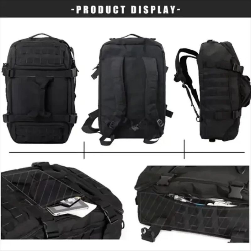 Jual tas ransel army tas koper mudik tas ransel 3in1 kapasitas 75L ...