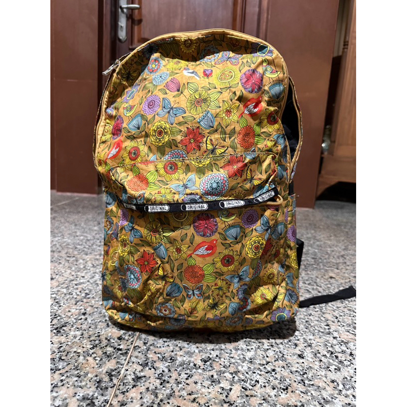 Jual Ransel Nilon/Ransel laptop/Ransel bunga/Ransel motif | Shopee ...