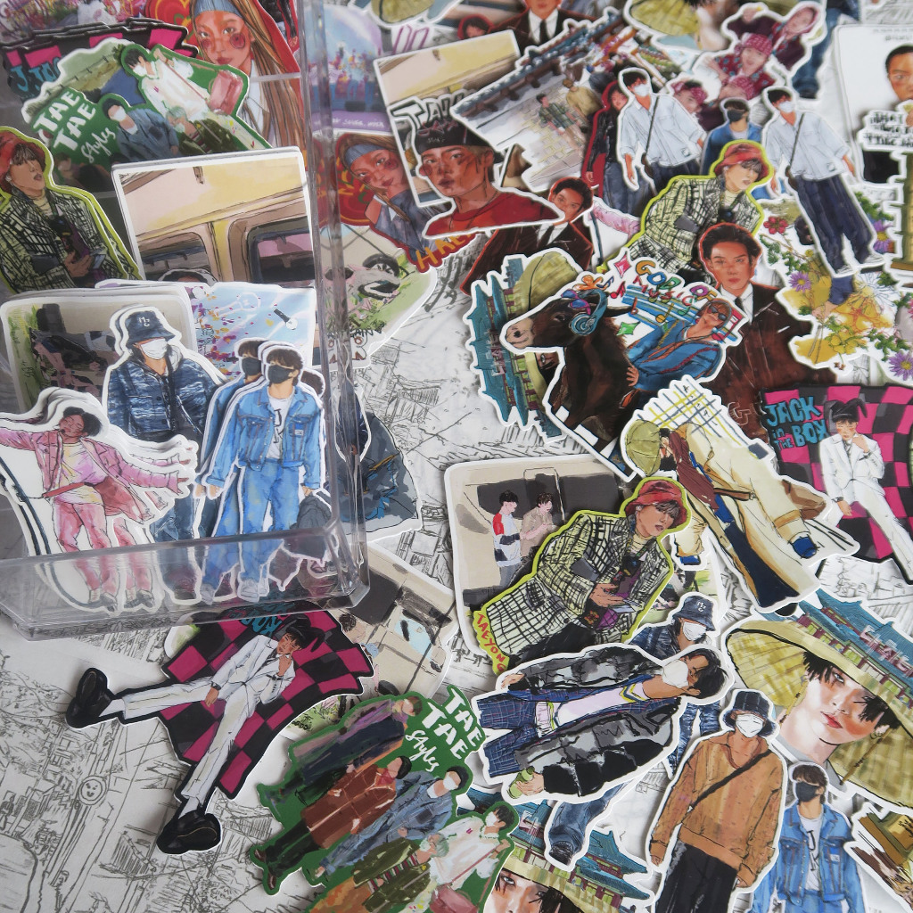 Jual stickerrr set (JinjjaJinjja) | Shopee Indonesia