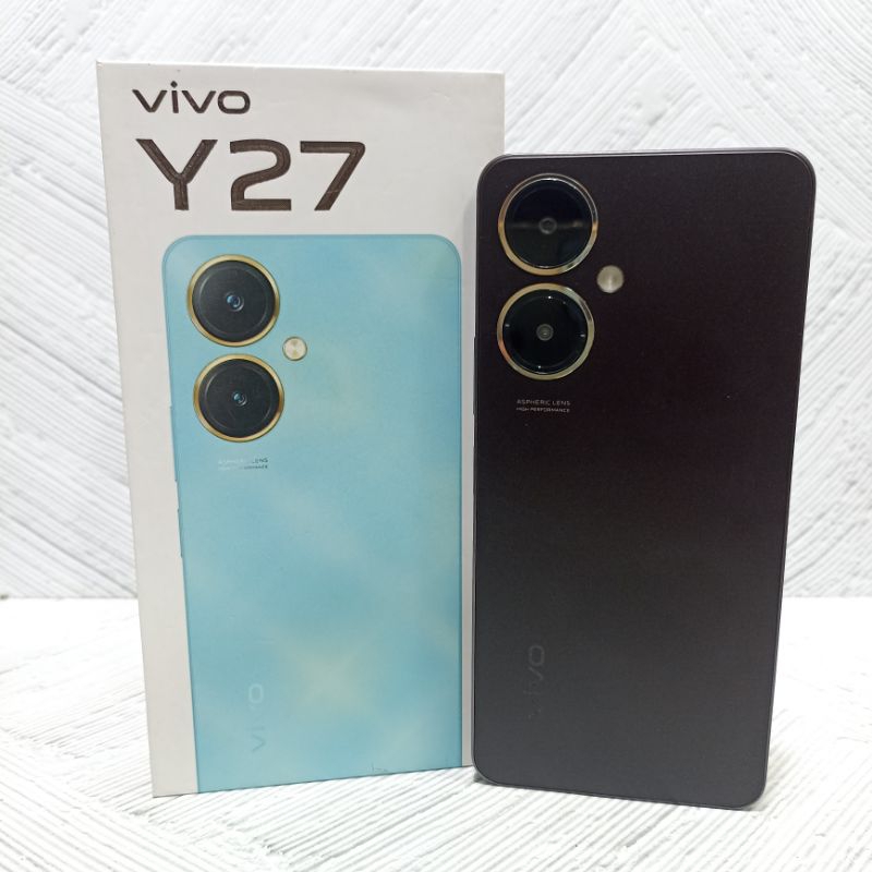 Jual Vivo Y27 Ram 6/128 GB Handphone Second Bekas Fullset | Shopee ...