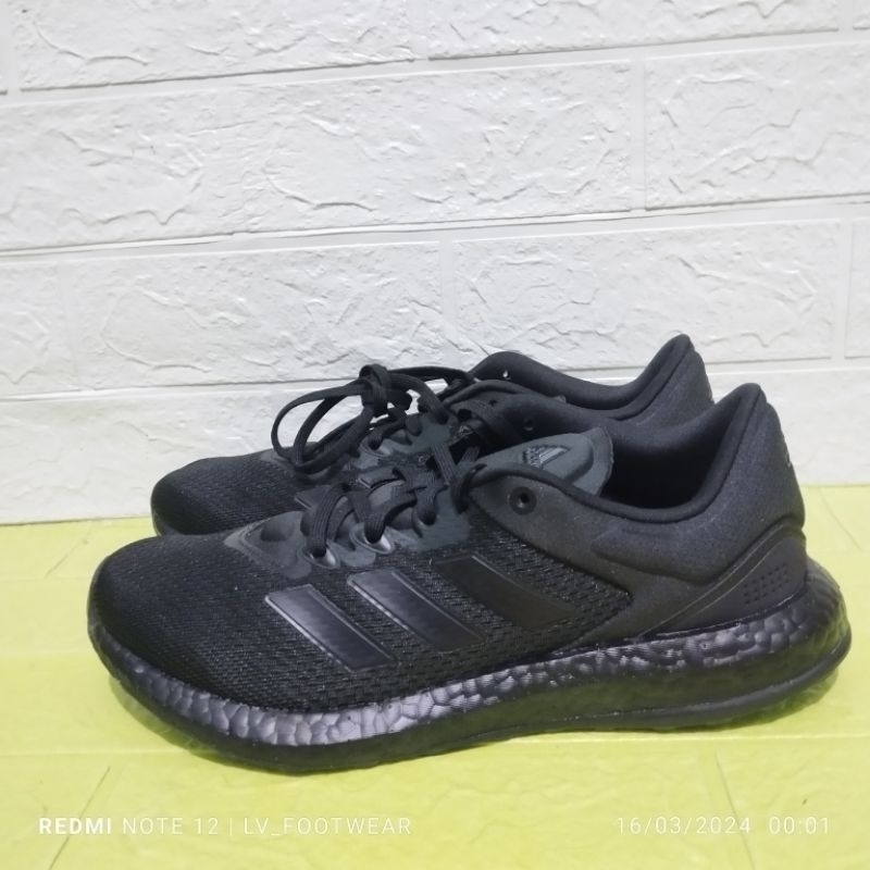 Jual Adidas Pureboost Select all black | Shopee Indonesia
