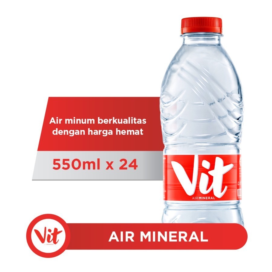 Jual VIT BOTOL 550ML/BOX AREA BOGOR | Shopee Indonesia