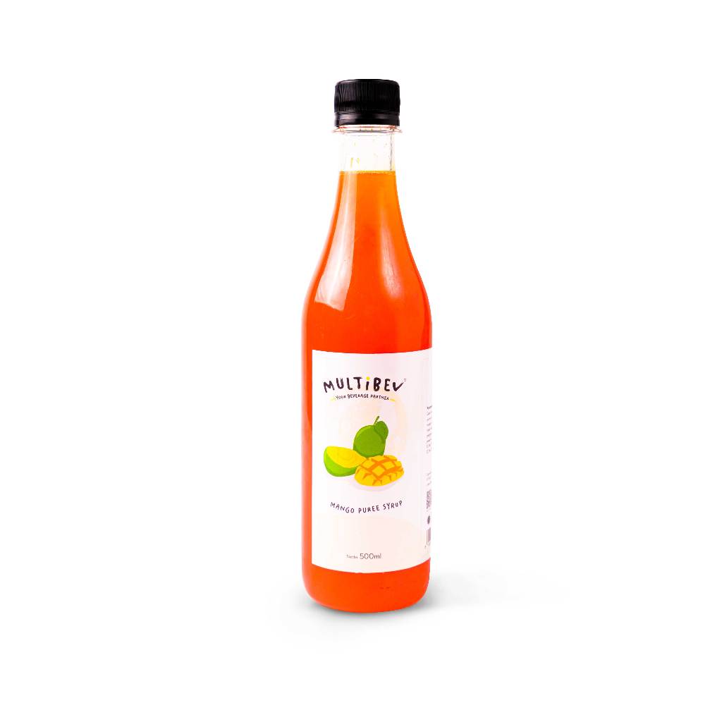 Jual MultiBev - Minuman Puree Mangga Bottle 500ml - Minuman Halal ...