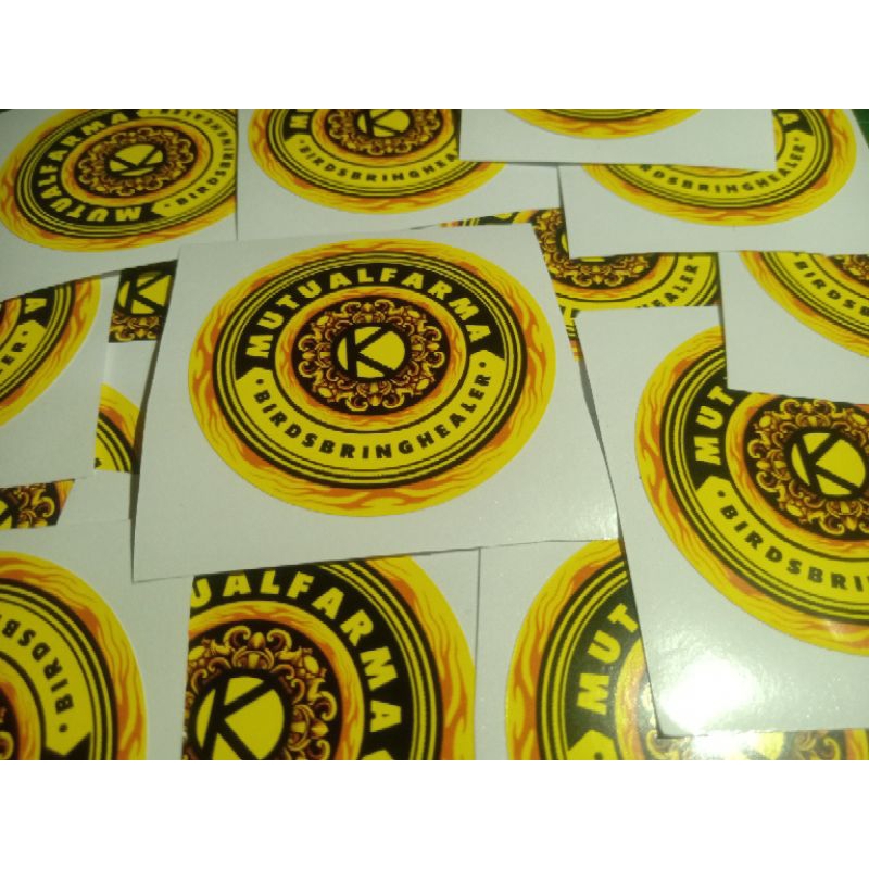 Jual sticker custom | Shopee Indonesia