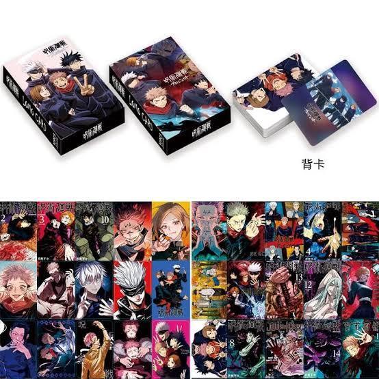 Jual [30Pcs] Pack Photocard Jujutsu Kaisen Card Photo Card Kpop ...