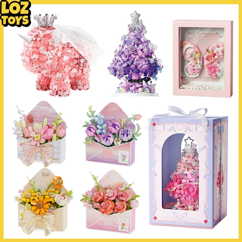 Jual LOZTOYS Nano Block Model Romantis Gift Mainan Bricks DIY Love