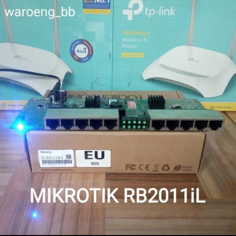 Jual MIKROTIK RB2011IL NORMAL | Shopee Indonesia