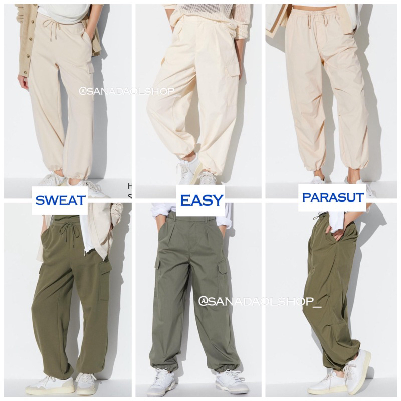 Jual SALE !!! Celana Kargo UNIQLO Cargo sweat pants Shopee Indonesia