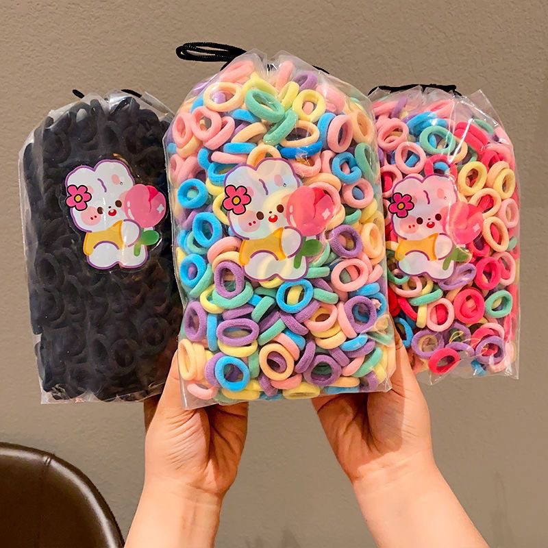 Jual MFH - [ 200 PCS ] Ikat Karet Rambut Donat Elastis Mini Untuk ...