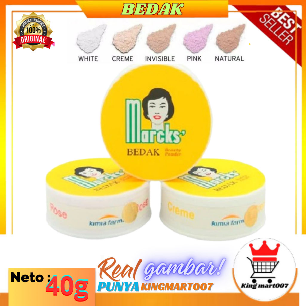 Jual MARCK'S MARCKS BEDAK BEAUTY POWDER 40gr | Shopee Indonesia
