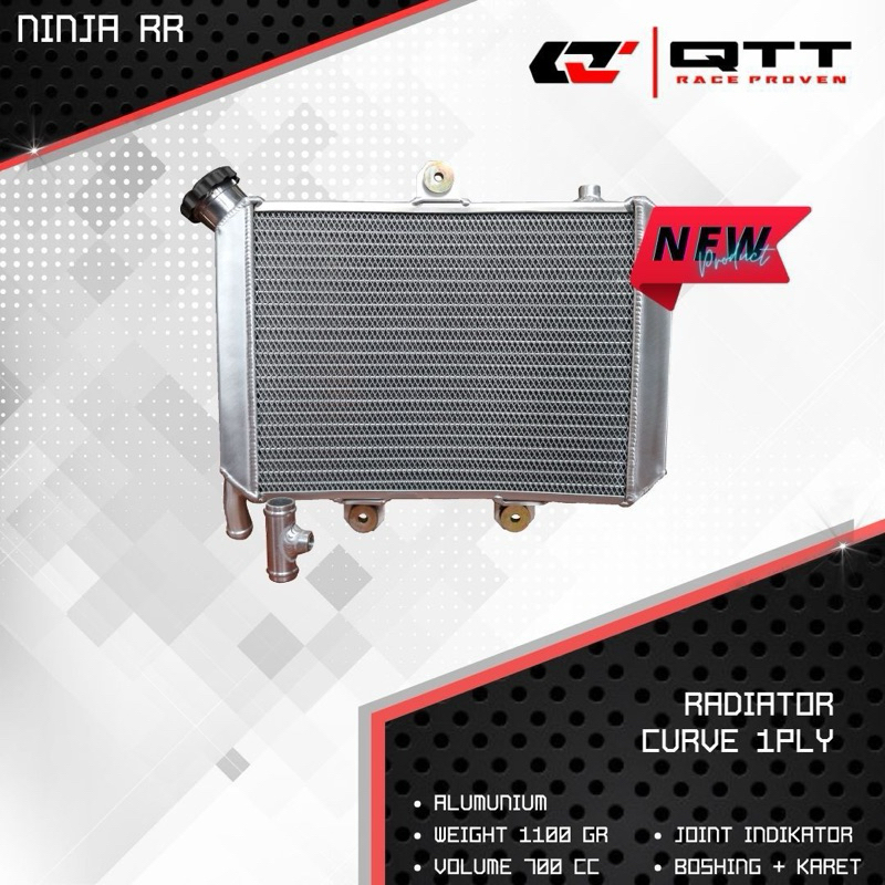 Jual Radiator QTT Curve Ninja 150 RR ZX | Shopee Indonesia