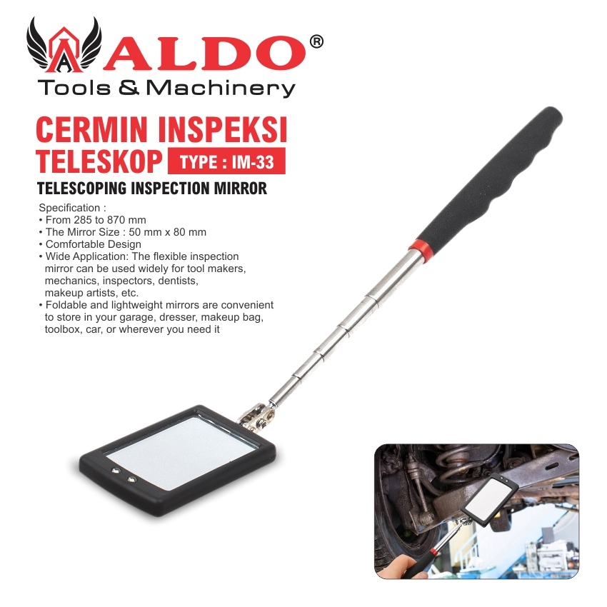 Jual CERMIN INSPEKSI TELESKOP IM - 33 / KACA / TELESCOPING INSPECTION ...