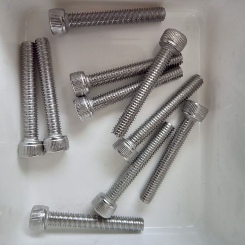 Jual SUS304 Baut L M6 × 45 Stainless Steel/ Baut Socket/Baut Stainless ...