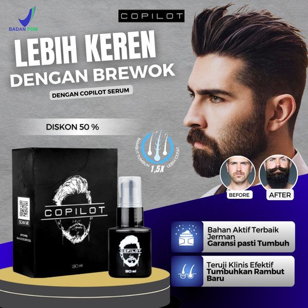 Jual Copilot Hair Booster Serum Penumbuh Brewok Shopee Indonesia