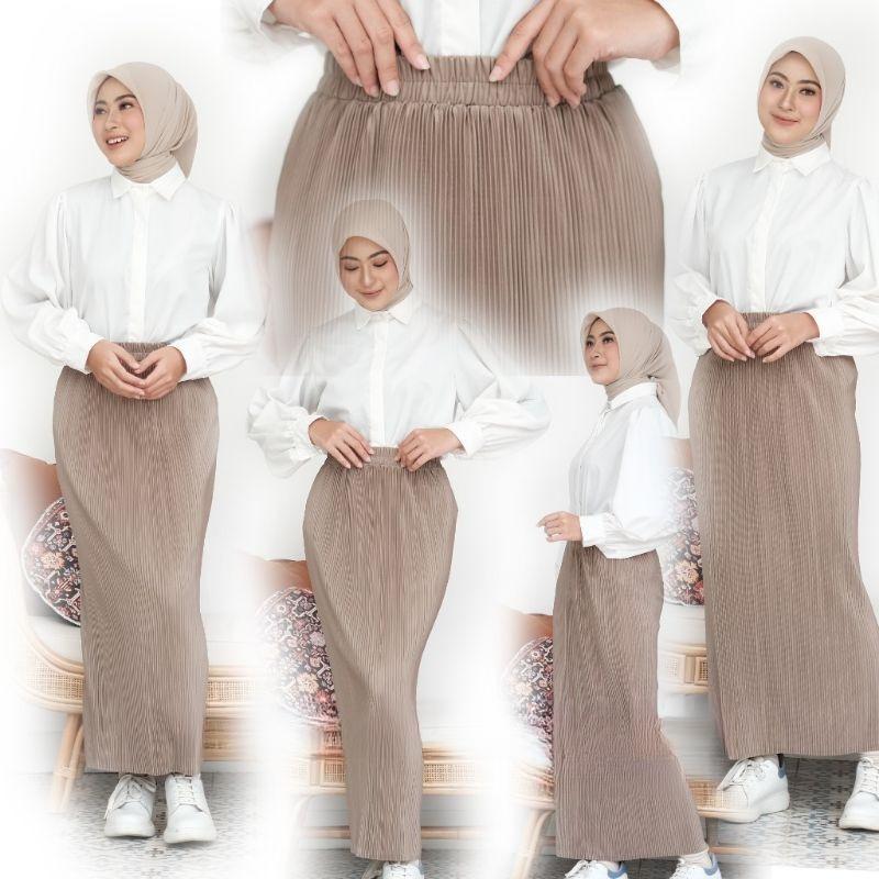 Jual ROK SPAN KNIT LIDI / ROK RAJUT SPAN / ROK KNIT SPAN | Shopee Indonesia