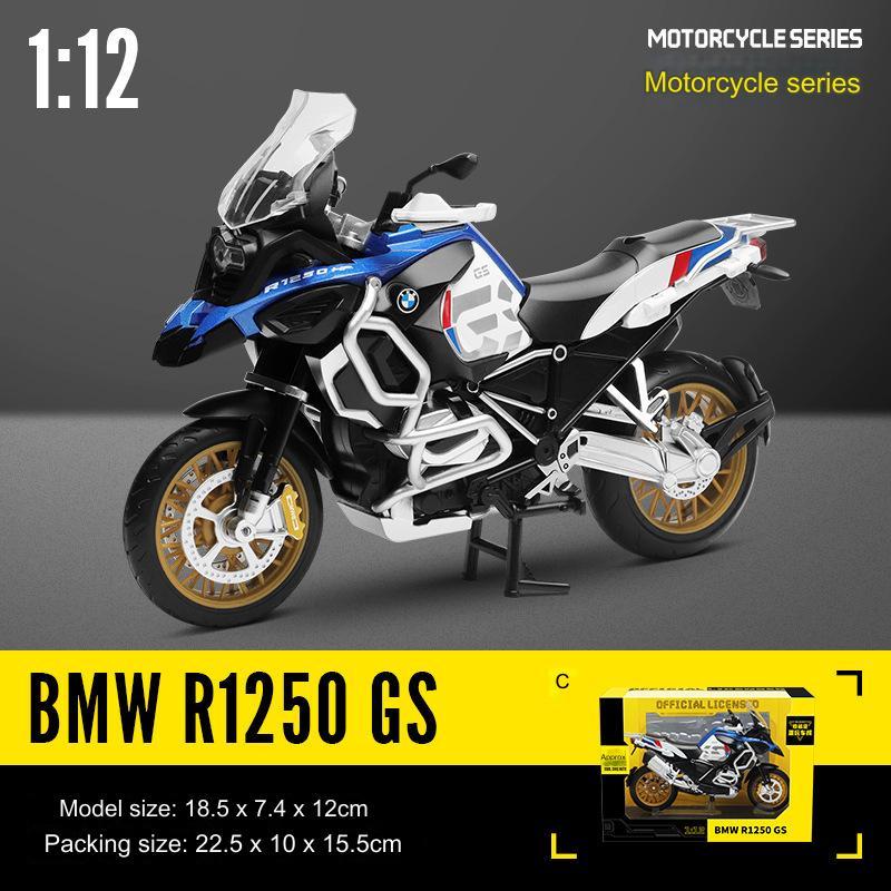Jual Diecast Motor BMW R1250GS Official Licensed by CCA Skala 1:12 ...