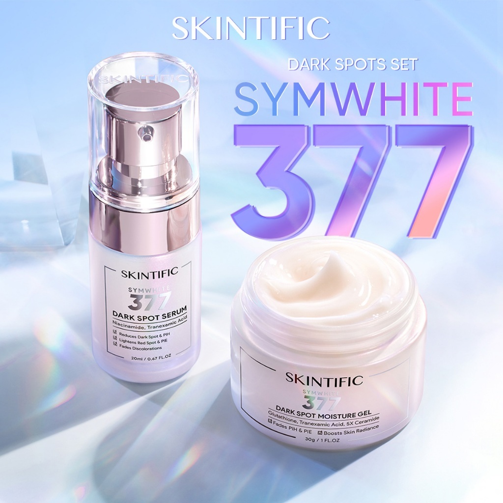 Jual [OFFICIAL] SKINTIFIC 2PCS Symwhite 377 Set Brightening & Anti Dark ...