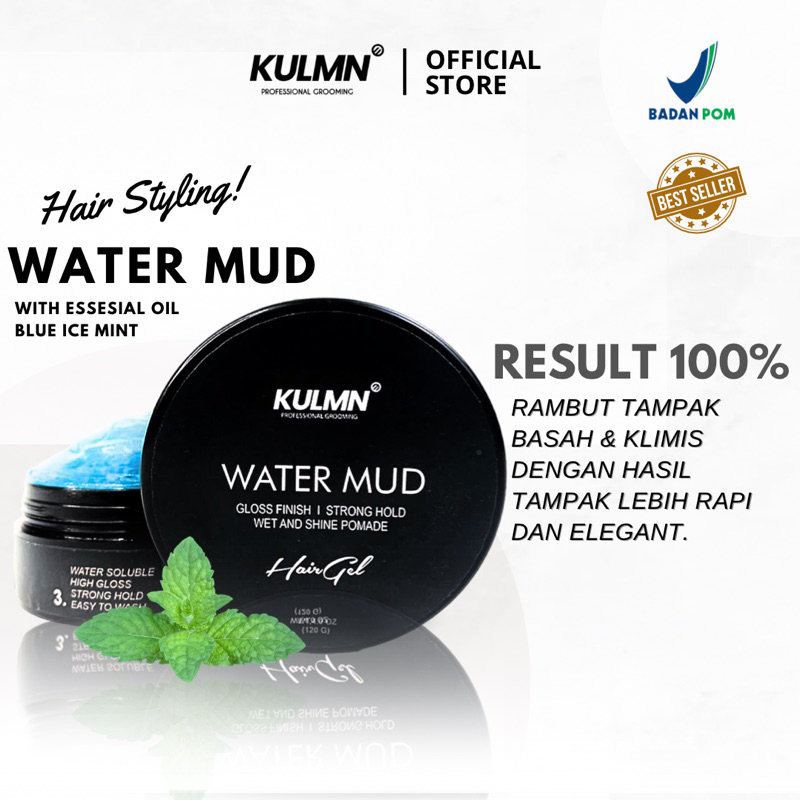 Jual Pomade Cool mens Water Based Blue Ice 120 gram | Shopee Indonesia