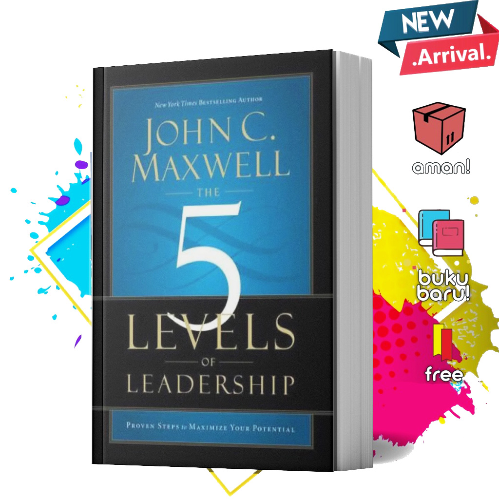 Jual The 5 Levels of Leadership by John C. Maxwell (English) | Shopee ...