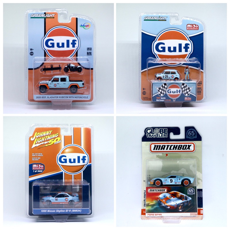 Jual Diecast Gulf Greenlight Mini Cooper, Jeep Rubicon, Johnny ...