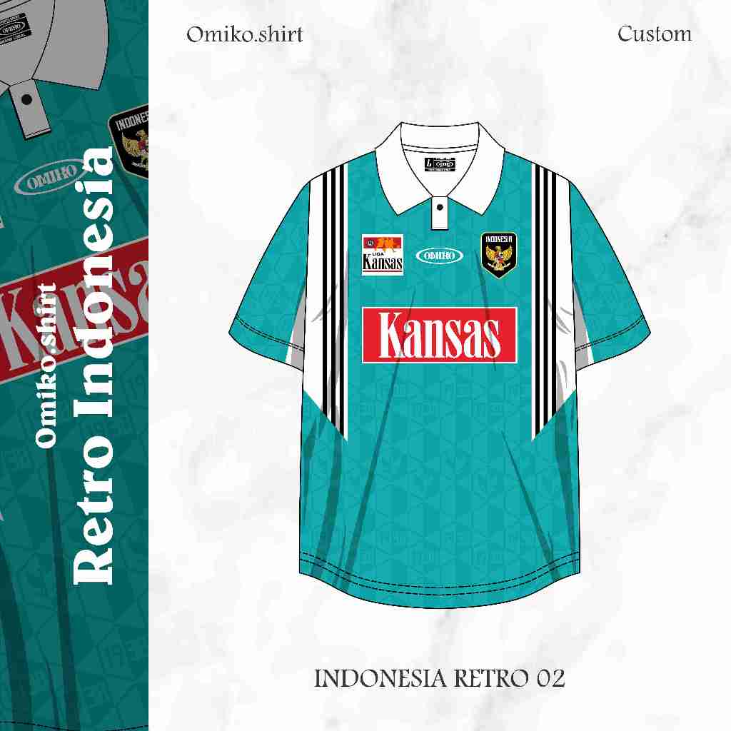 Jual Timnas Retro Jersy Custom (Free Design Satuan) | Shopee Indonesia