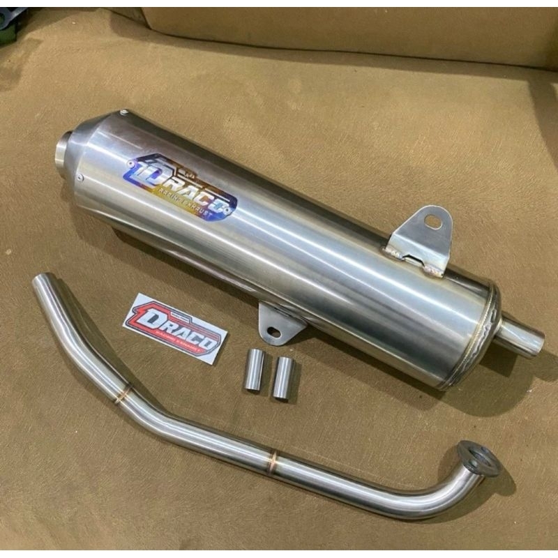 Jual Knalpot standar racing Draco stainlles Original Beat Vario nmax ...