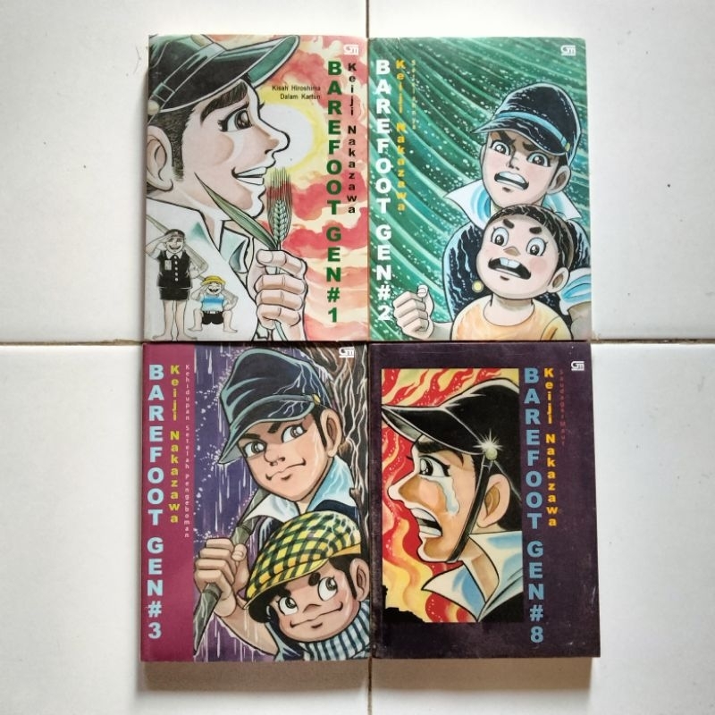 Jual Paket Barefoot Gen - Keiji Nakazawa - Buku 1 2 3 8 - Gramedia ...