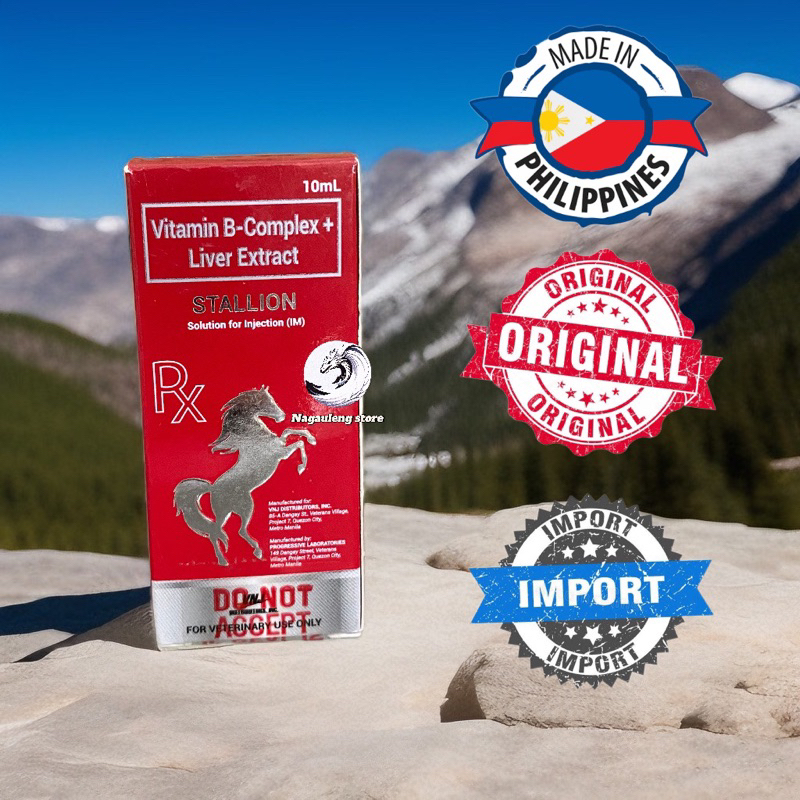 Jual Stallion Rx 10 Ml Vitamin B - Complex plus Liver Extract | Shopee ...