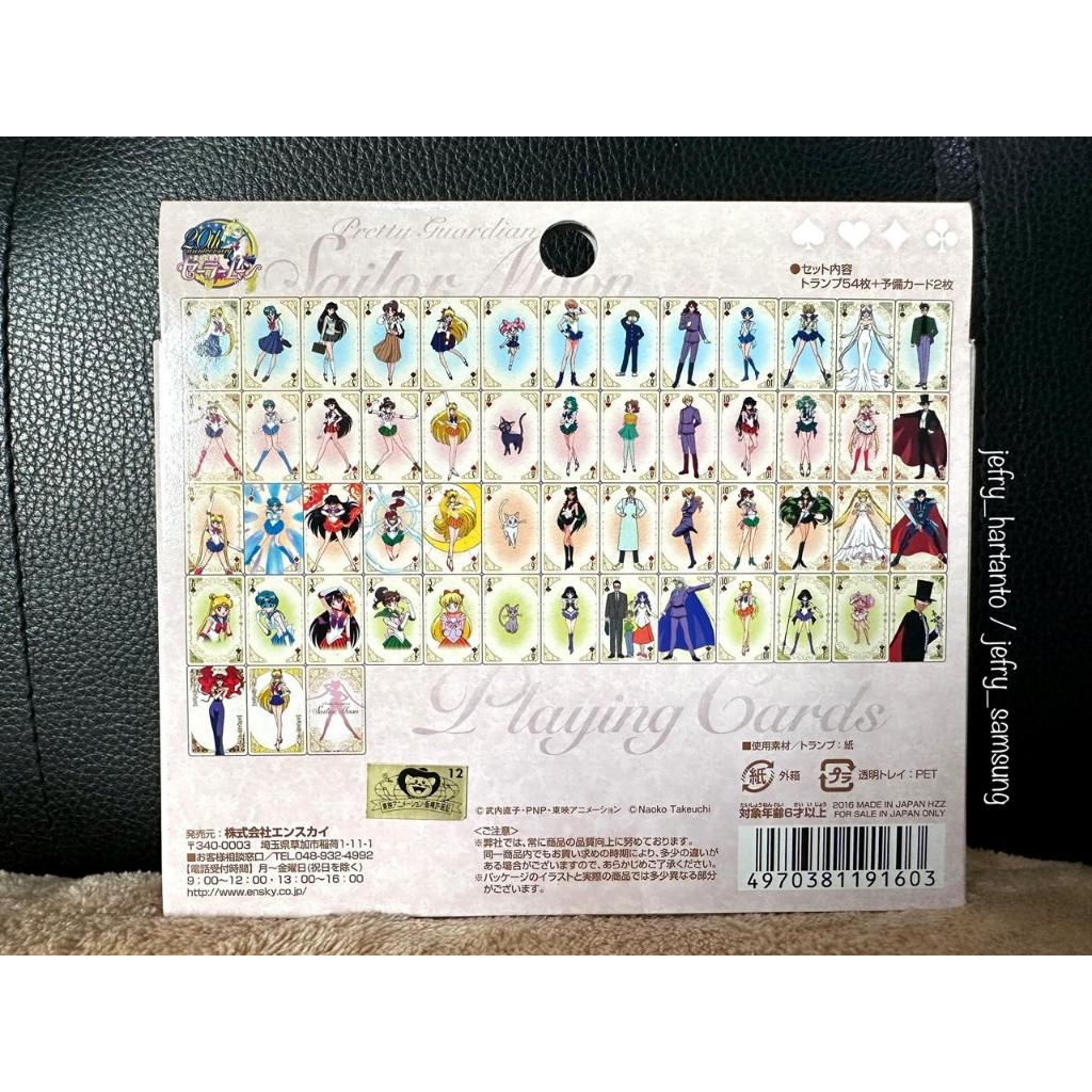 Jual Pretty Guardian Sailor Moon Playing Cards Original Made In Japan ...