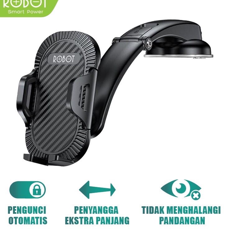 Jual Buruan Beli JER ROBOT RTCH14 Dashboard Suction Cup Automatic Lock ...