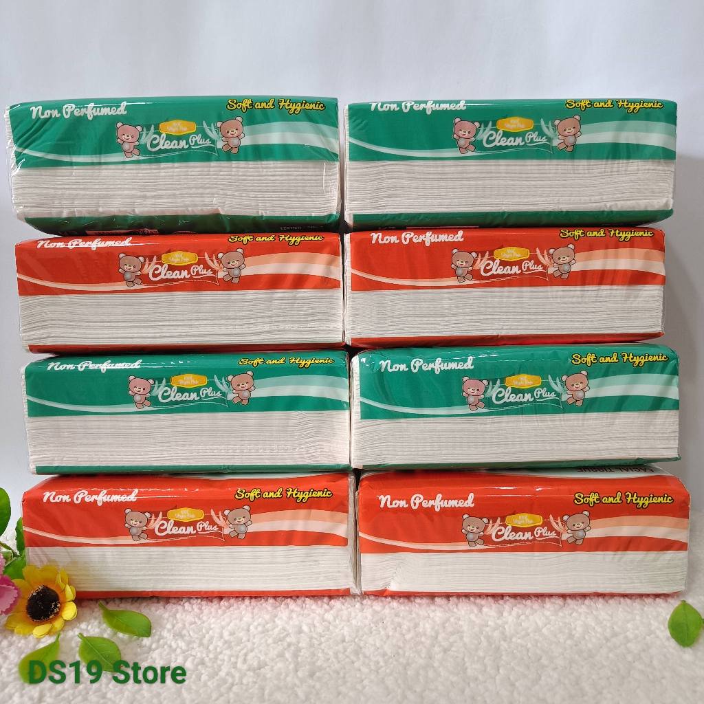 Jual Tisu Clean Plus 180 Sheet 2ply - PAKET 10 Pack Lebih Murah ...