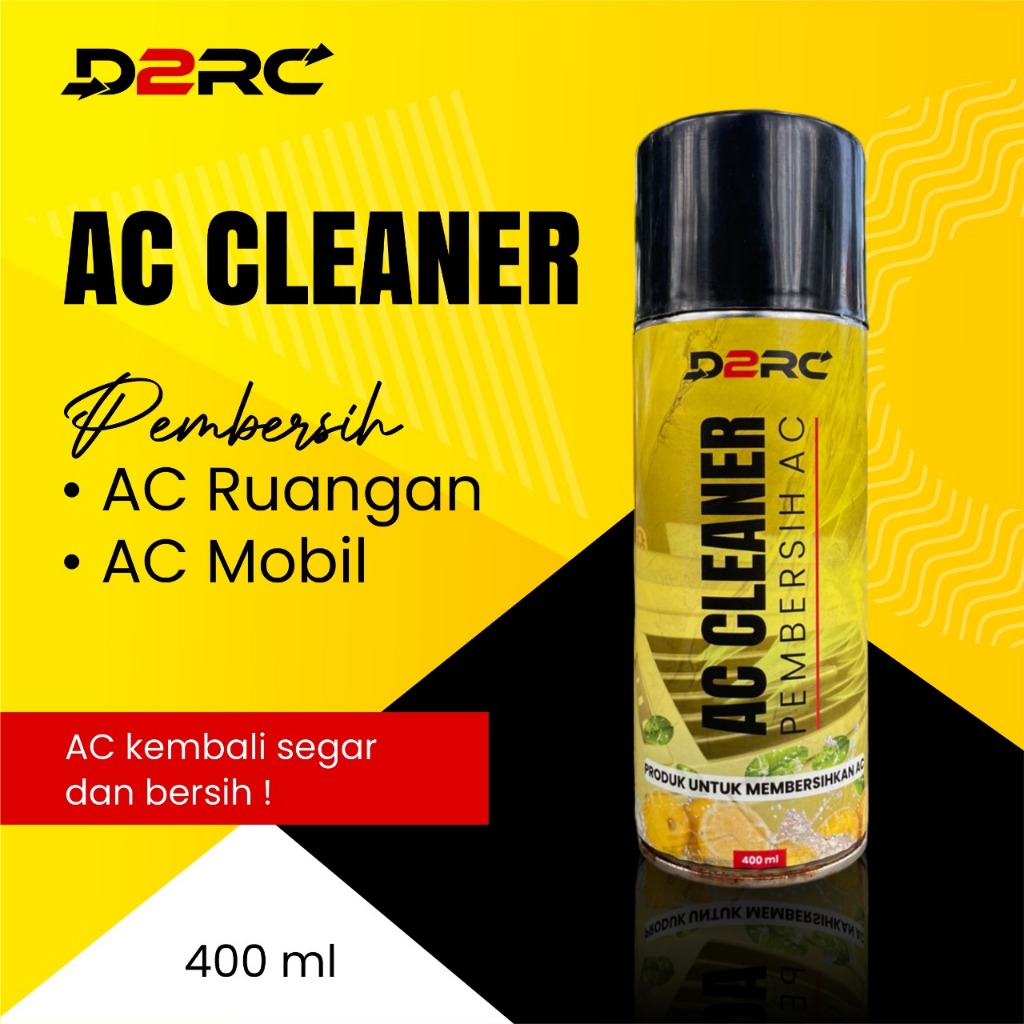 Jual AC Cleaner D2RC pembersih Air Conditioner mobil dan ruangan ...