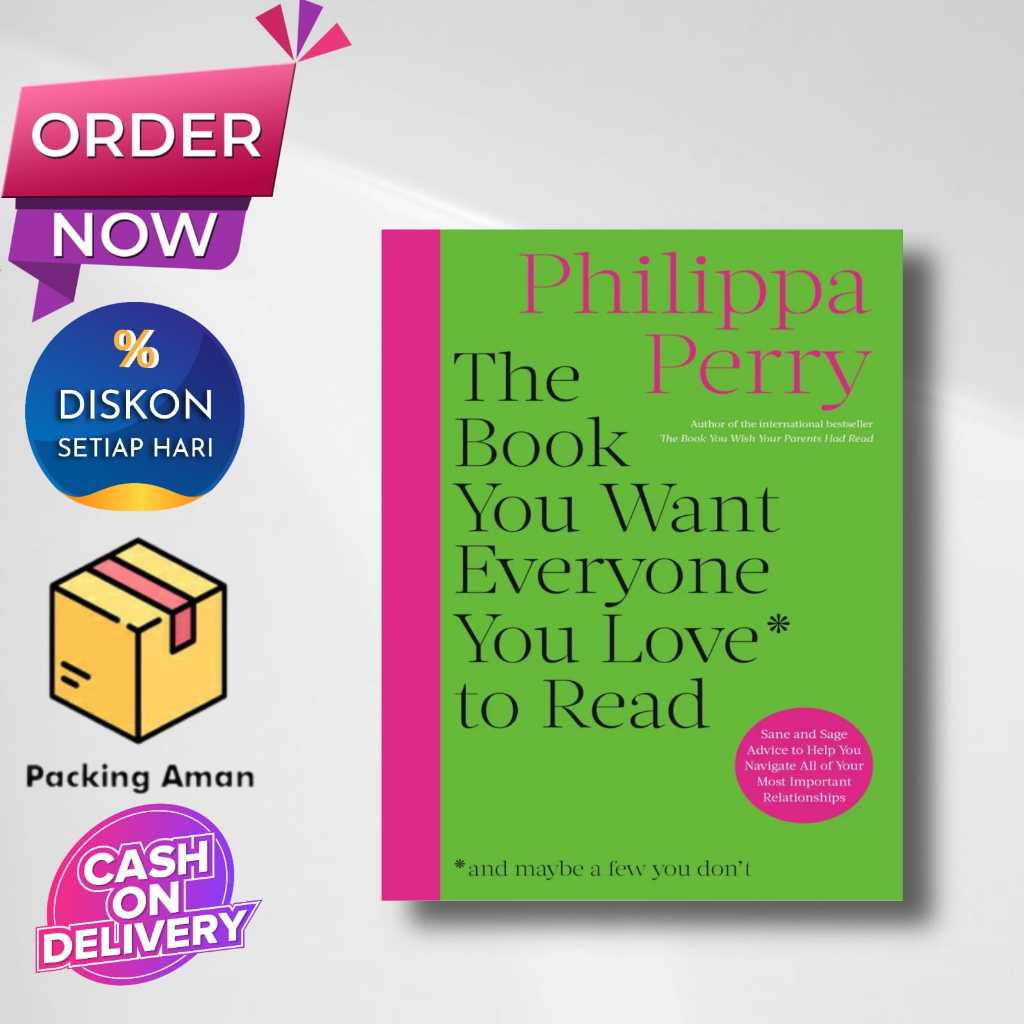 Jual The Book You Want Everyone You Love to Read By Philippa Perry ...