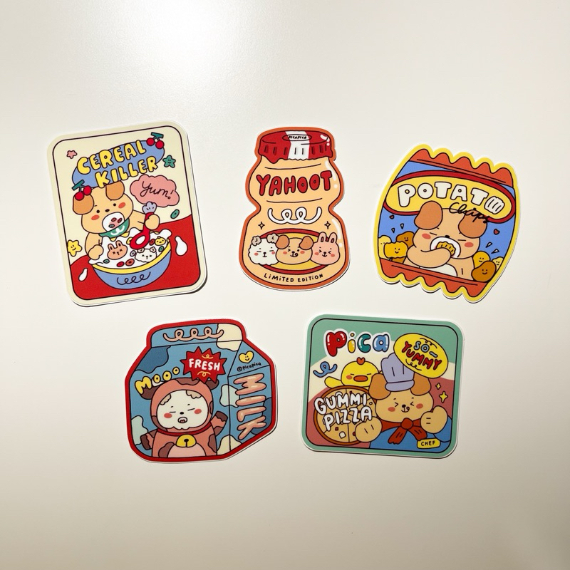 Jual Sticker Vynil - Snack Time | Shopee Indonesia