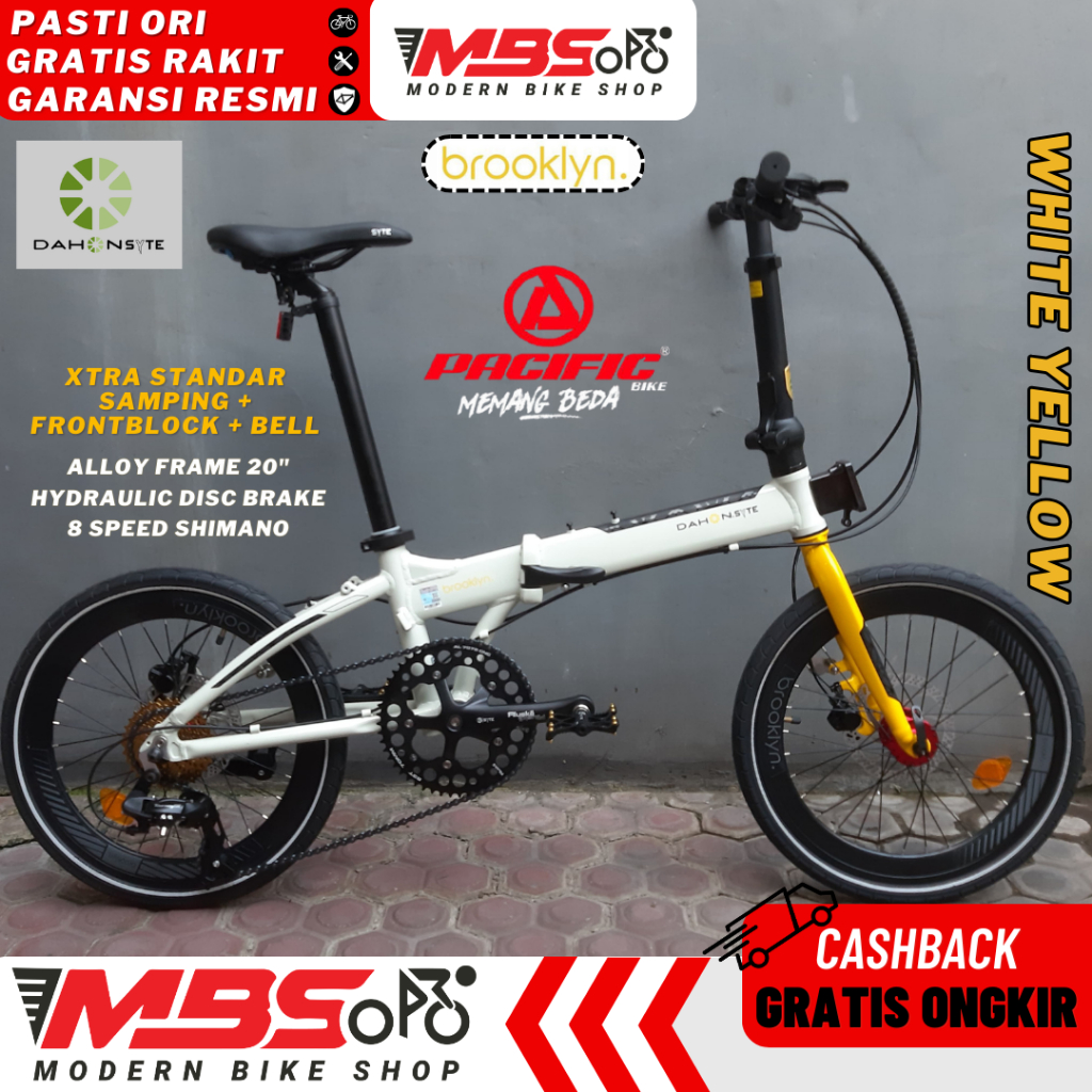 Jual SEPEDA LIPAT PACIFIC NORIS PRO X 20 INCH ALLOY PASIFIC
