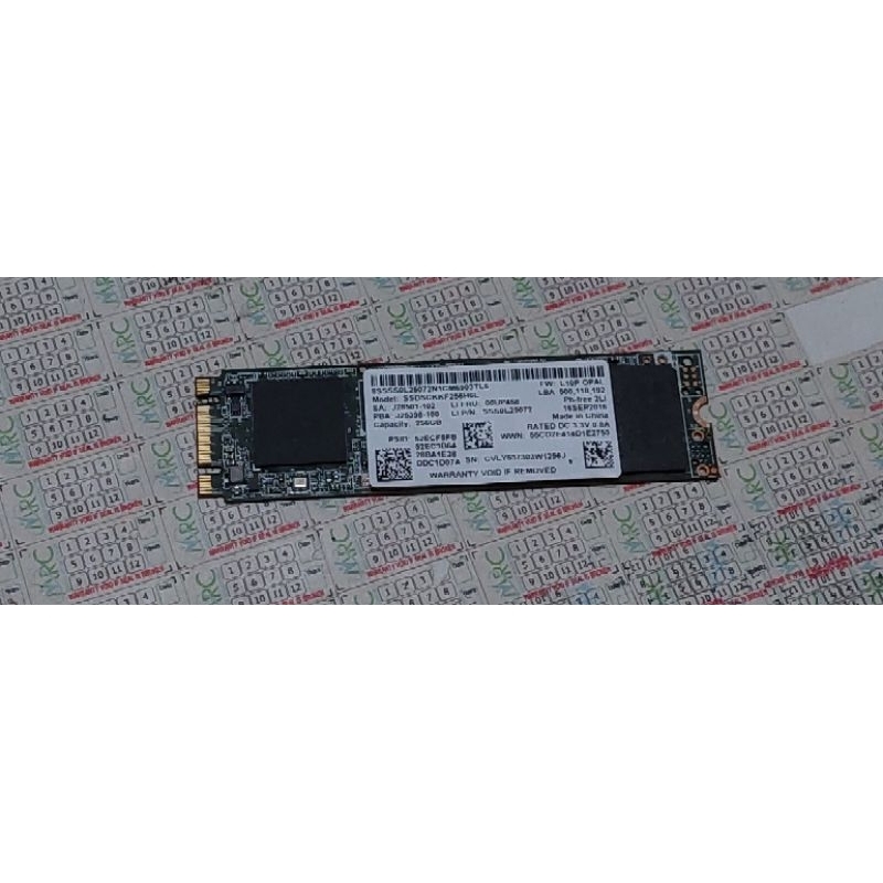 Jual Intel Micron SkHynix Toshiba Ssd Series M.2 SATA 256GB Solid State ...