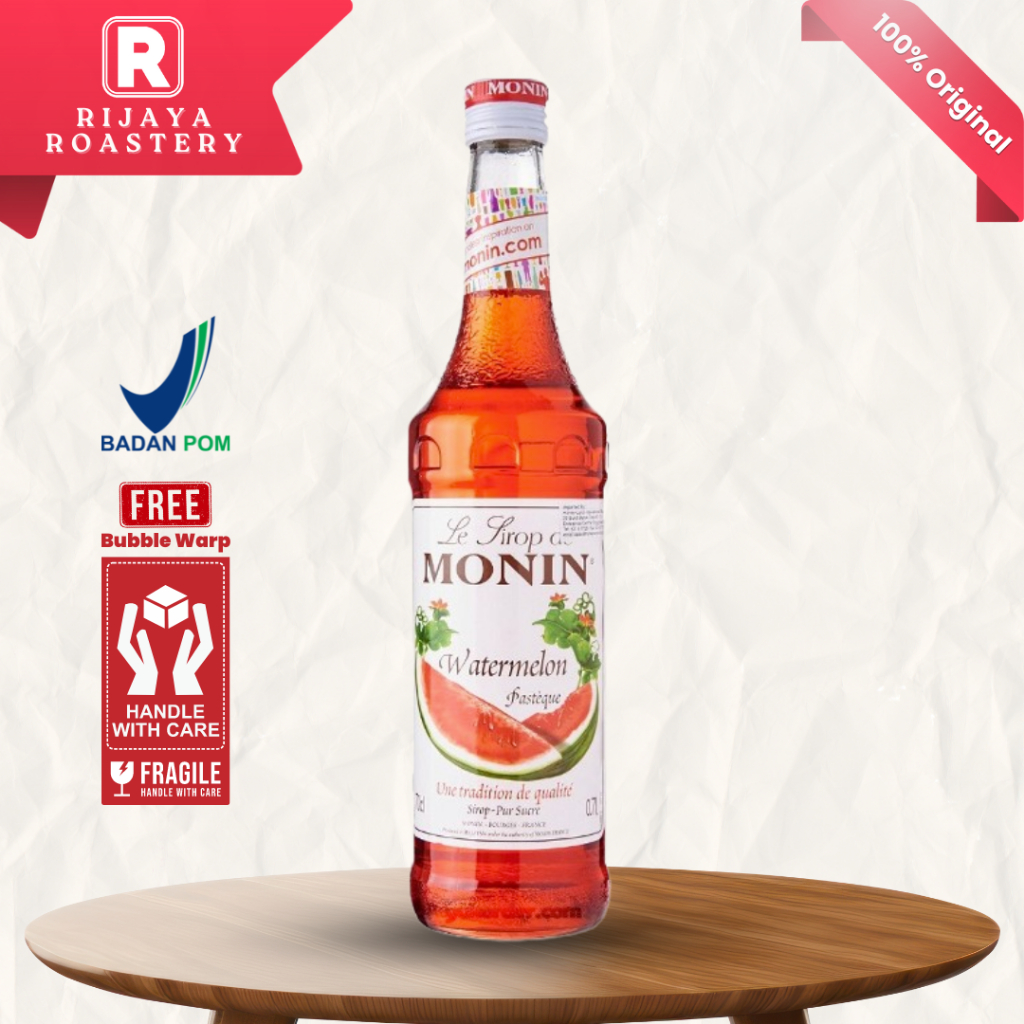 Jual Monin Watermelon Syrup 70 Cl 700 Ml Shopee Indonesia