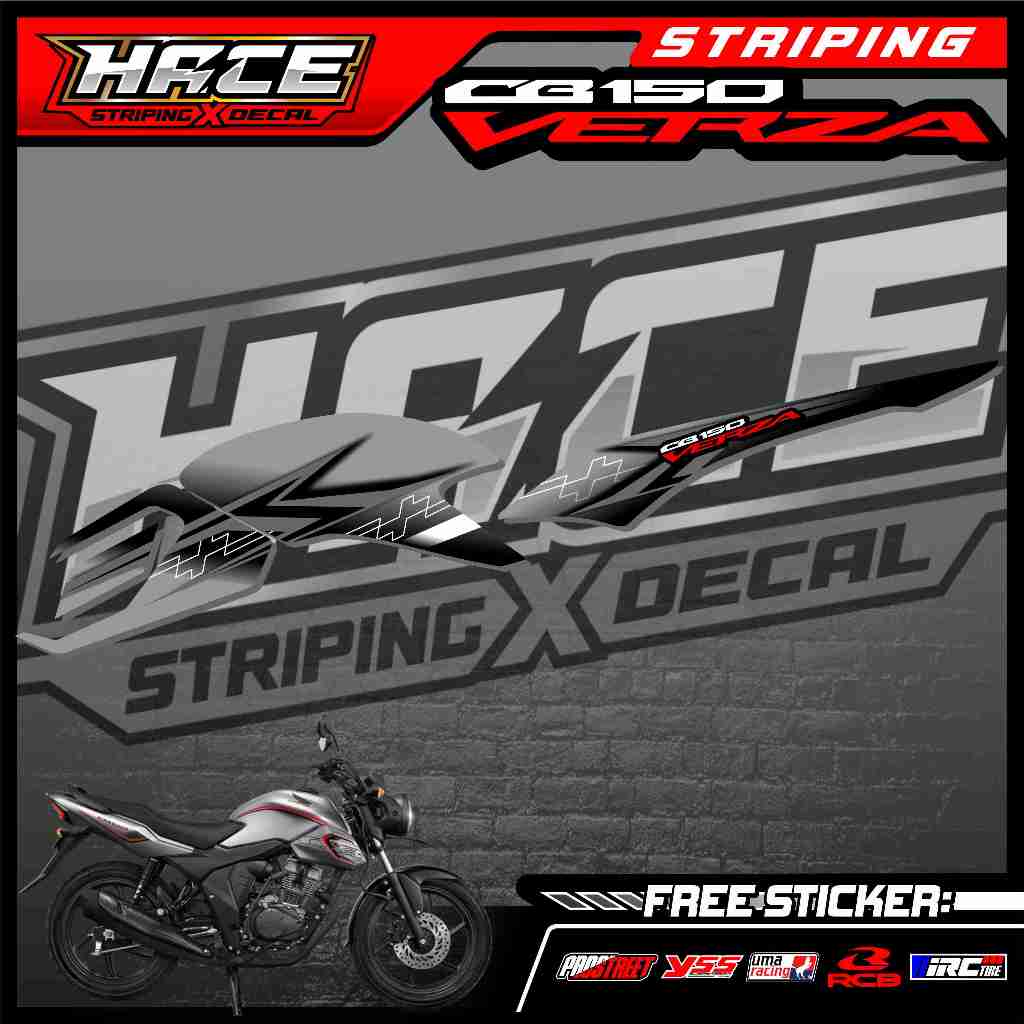 Jual 371 STRIPING STICKER CB 150 VERZA - STRIPING CB 150 VERZA PREMIUM ...